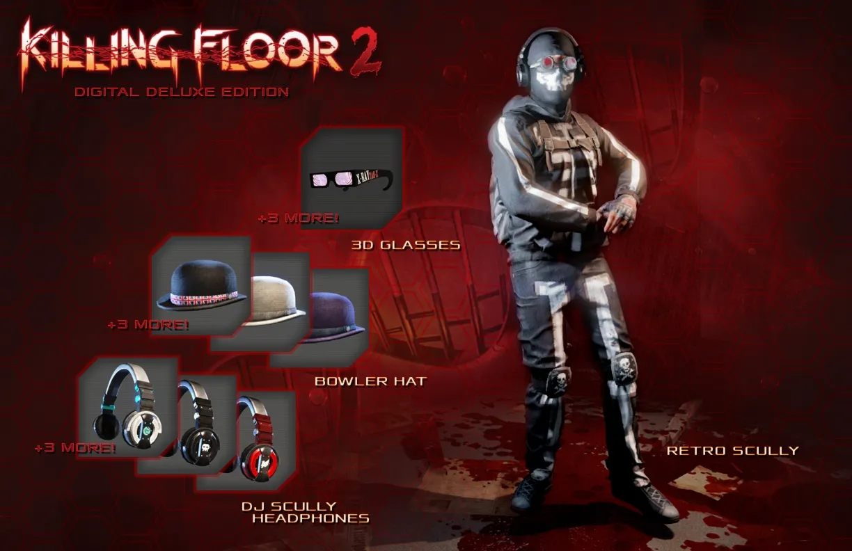 Killing Floor 2 Digital Deluxe Edition & Armory Season Pass 1 & 2️Steam Key