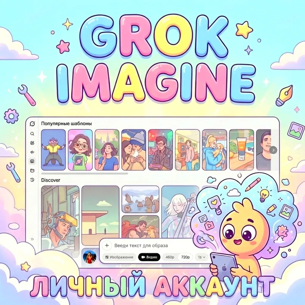 SUPER GROK account | 1-6-12 month|