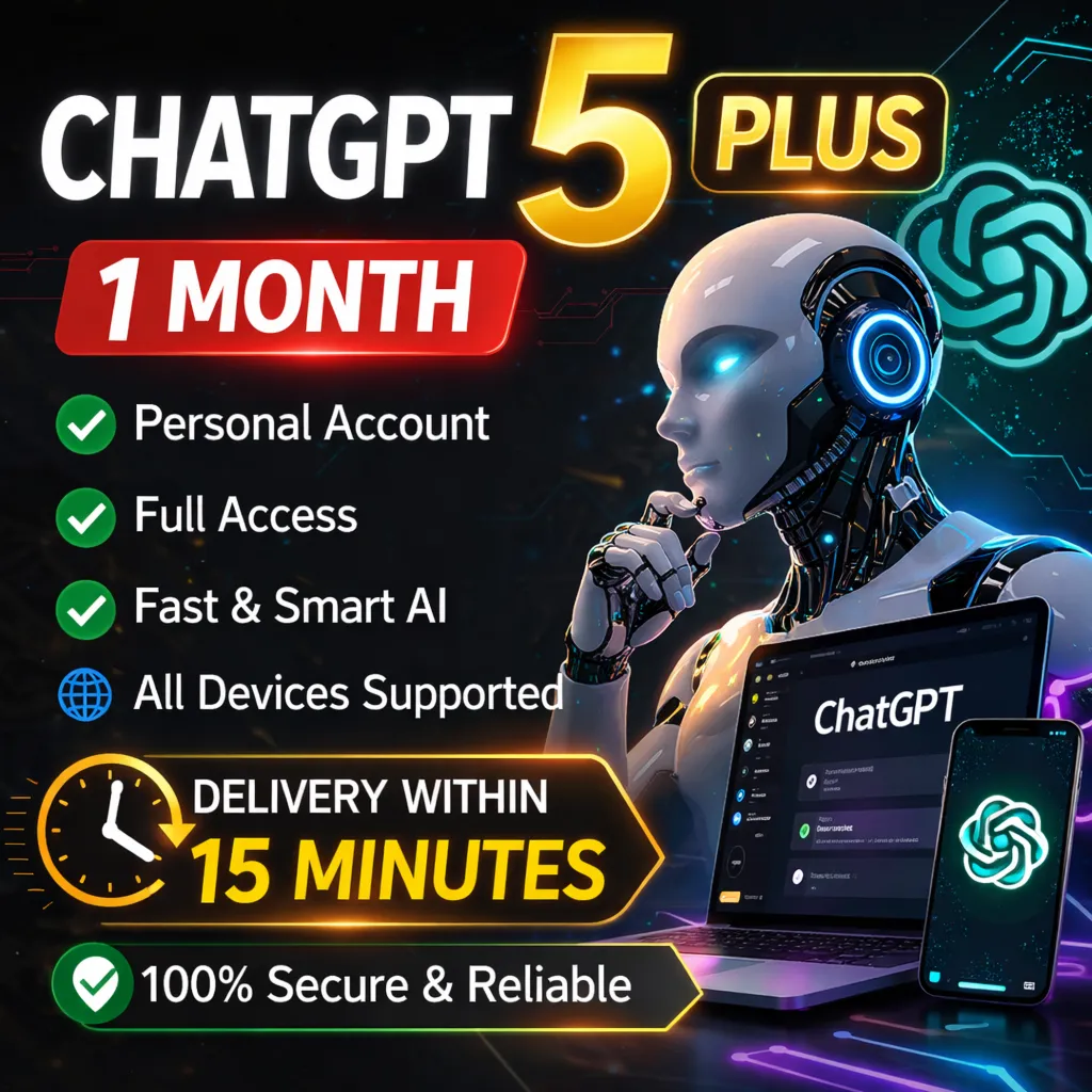 ChatGPT Plus | 1 месяц | Полный доступ | Гарантия