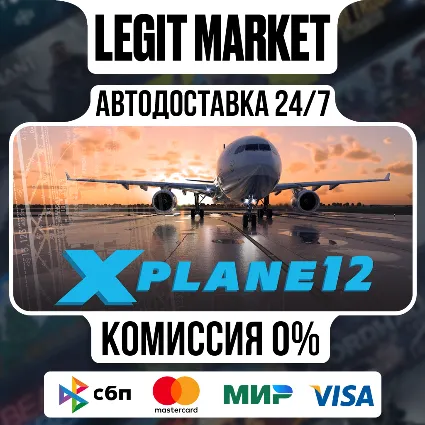 X-Plane 12 / Steam АВТО / РУ + МИР