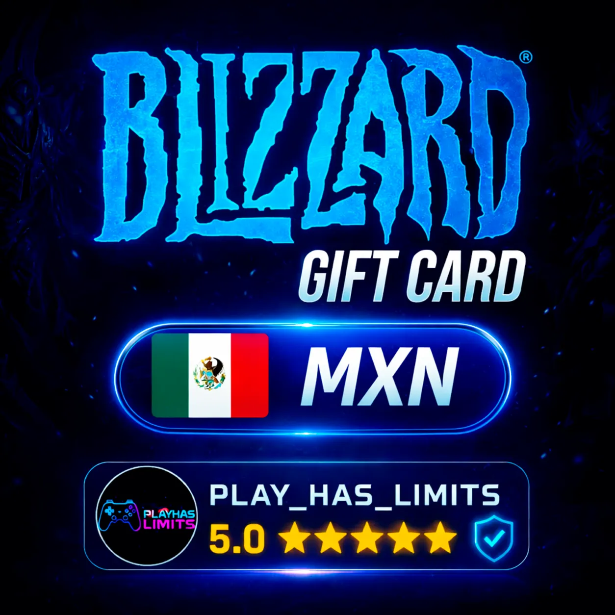💳BLIZZARD GIFT CARD 150/350 MXN | Мексика