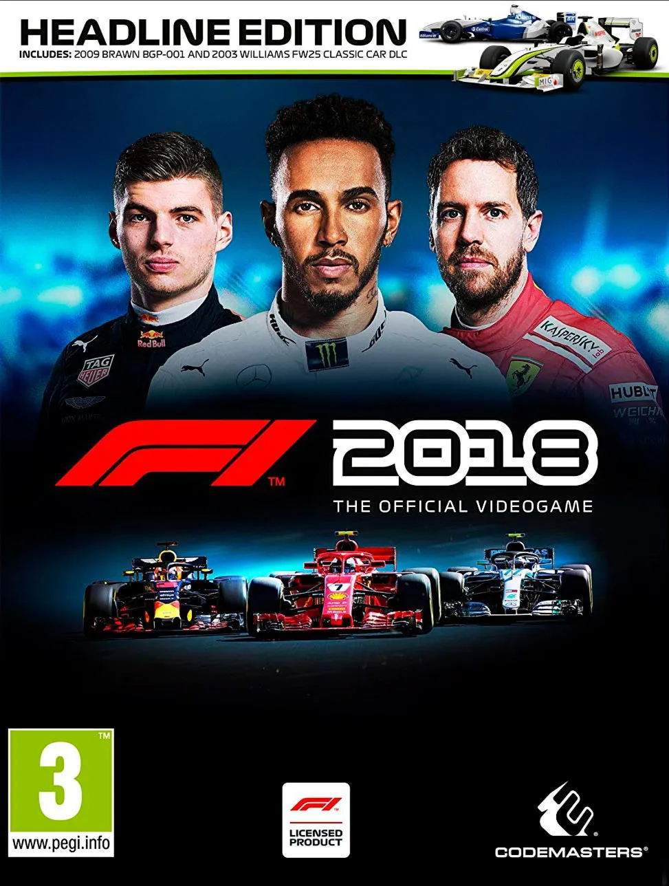 F1 2018 HEADLINE EDITION ГЛОБАЛЬНЫЙ СТИМ КЛЮЧ + РФ