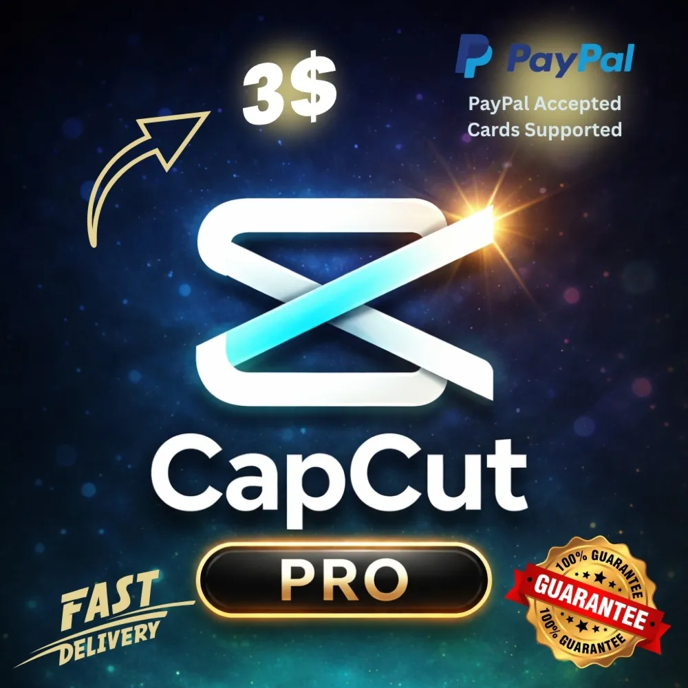 CapCut Pro 1 Month Subscription Access