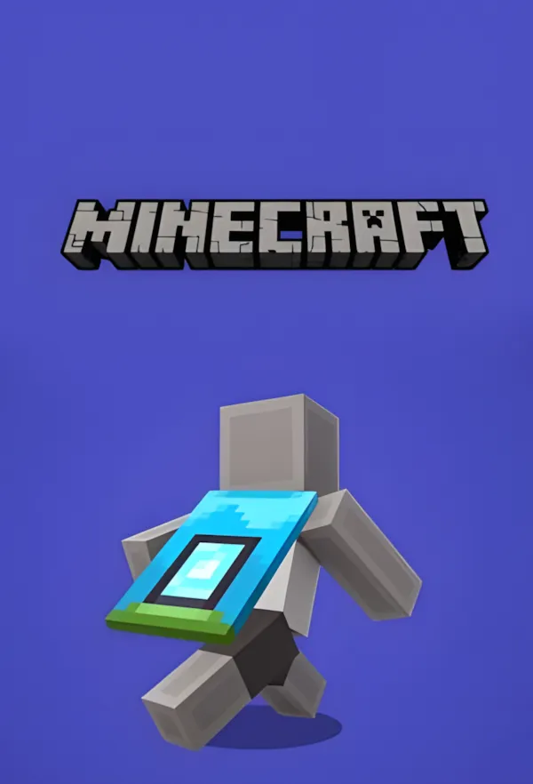Minecraft Home Cape PC GLOBAL OFFICIAL ITEM