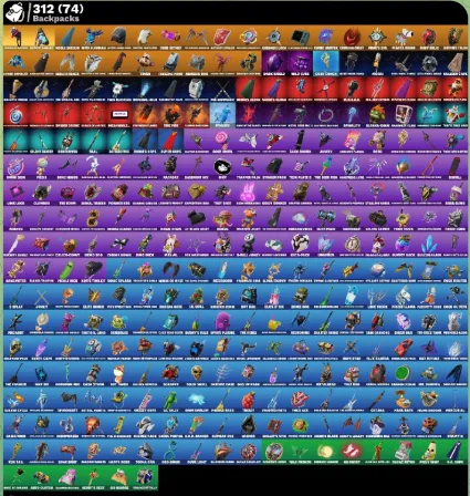 FN ( все платформы) 💎 242 скина (42 платных) | 400 VB | Полный доступ + 🎁
