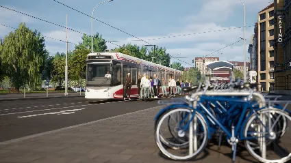 CTS 2026 - Tram DLC: StadtRegioTram - STEAM RU
