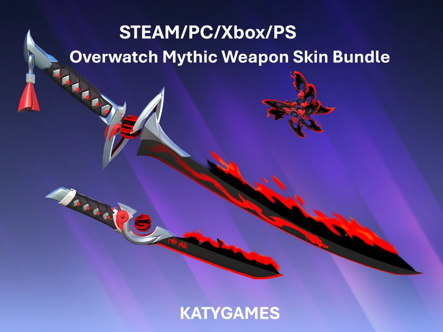 Overwatch ⭐️Mythic Weapon Skin Bundle⭐️Xbox/PC/PS