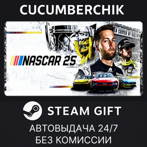 NASCAR 25STEAM GIFT AUTORU+МИР