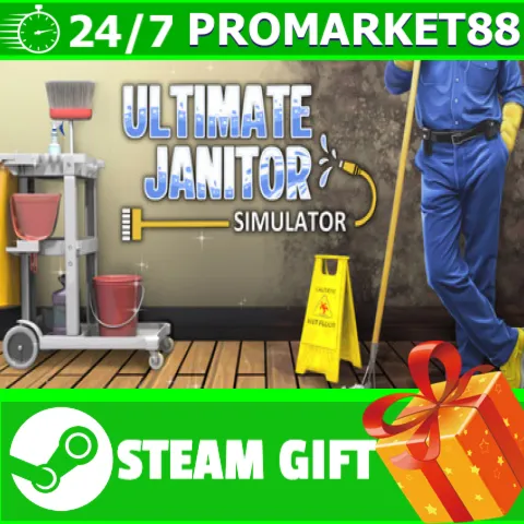 ️ВСЕ СТРАНЫ+РОССИЯ️ Ultimate Janitor Simulator STEAM