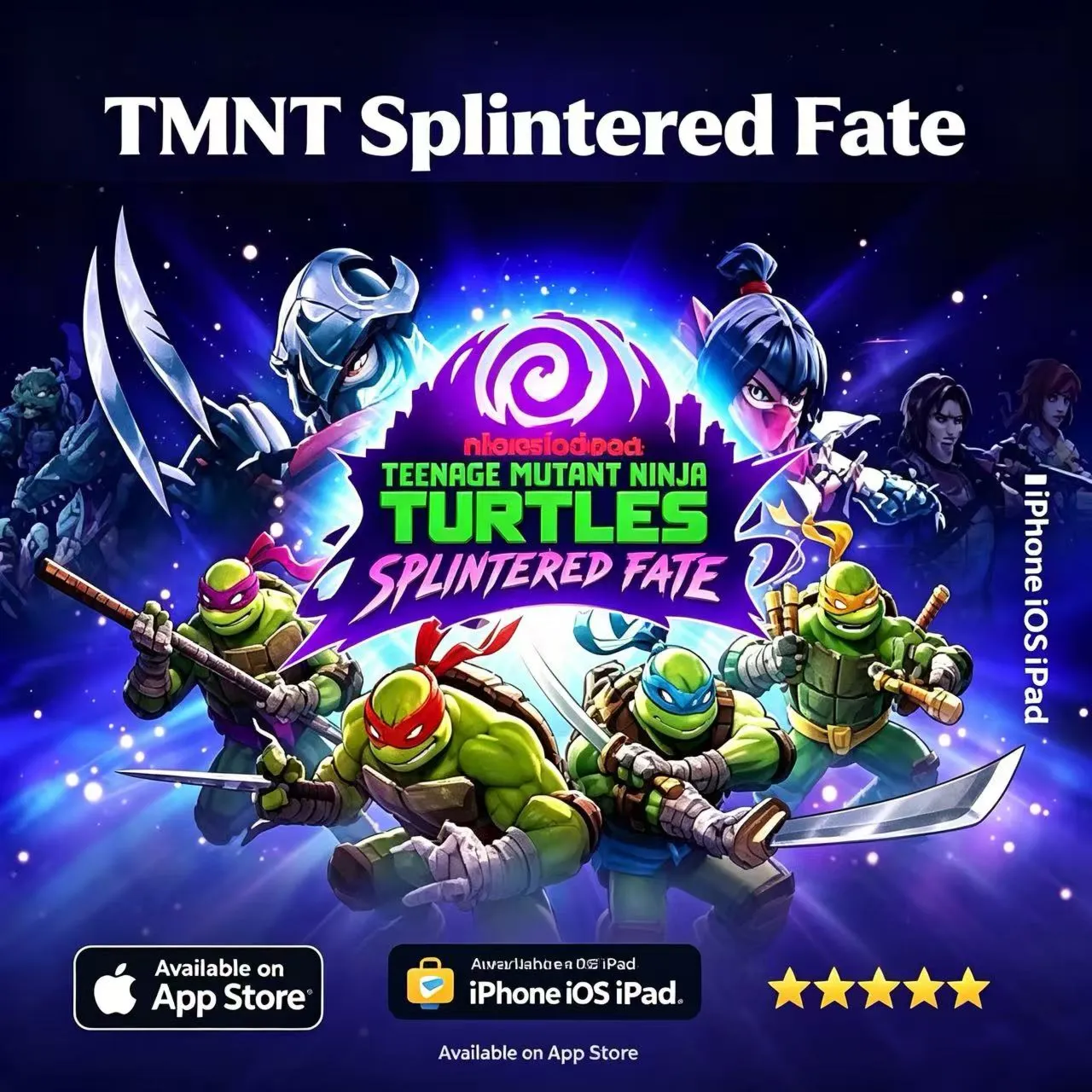 TMNT Splintered Fate iPhone ios iPad Appstore