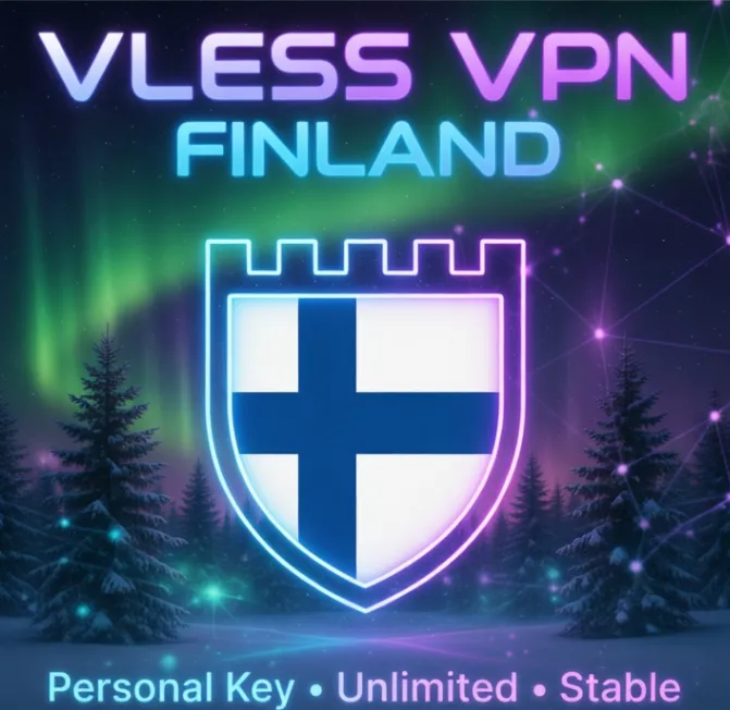 🔥VLESS VPN PERSONAL FINLAND