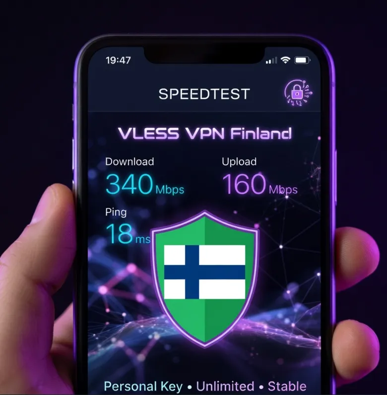 🔥VLESS VPN PERSONAL FINLAND