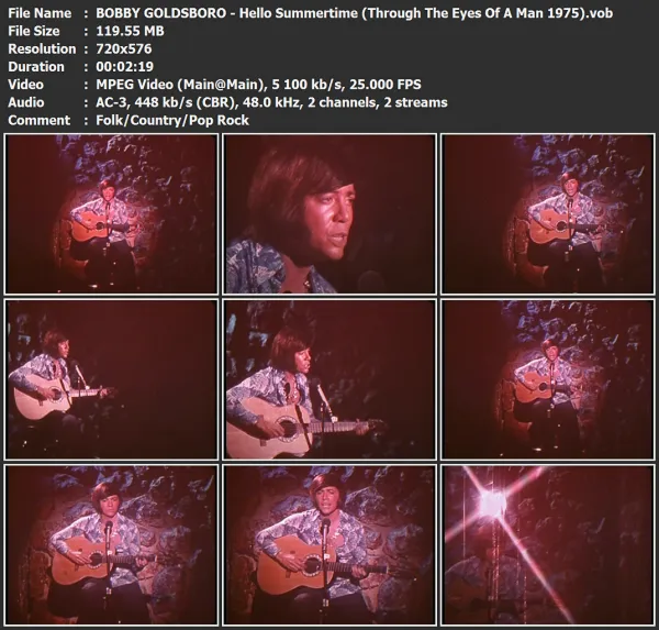 BOBBY GOLDSBORO - Hello Summertime