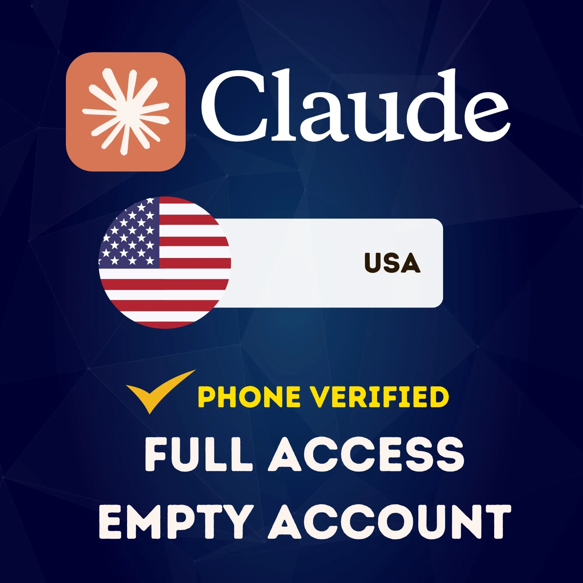 США CLAUDE.COM АККАУНТ | ПОДТВЕРЖДЁН ПО ТЕЛЕФОНУ | ПОЛНЫЙ ДОСТУП