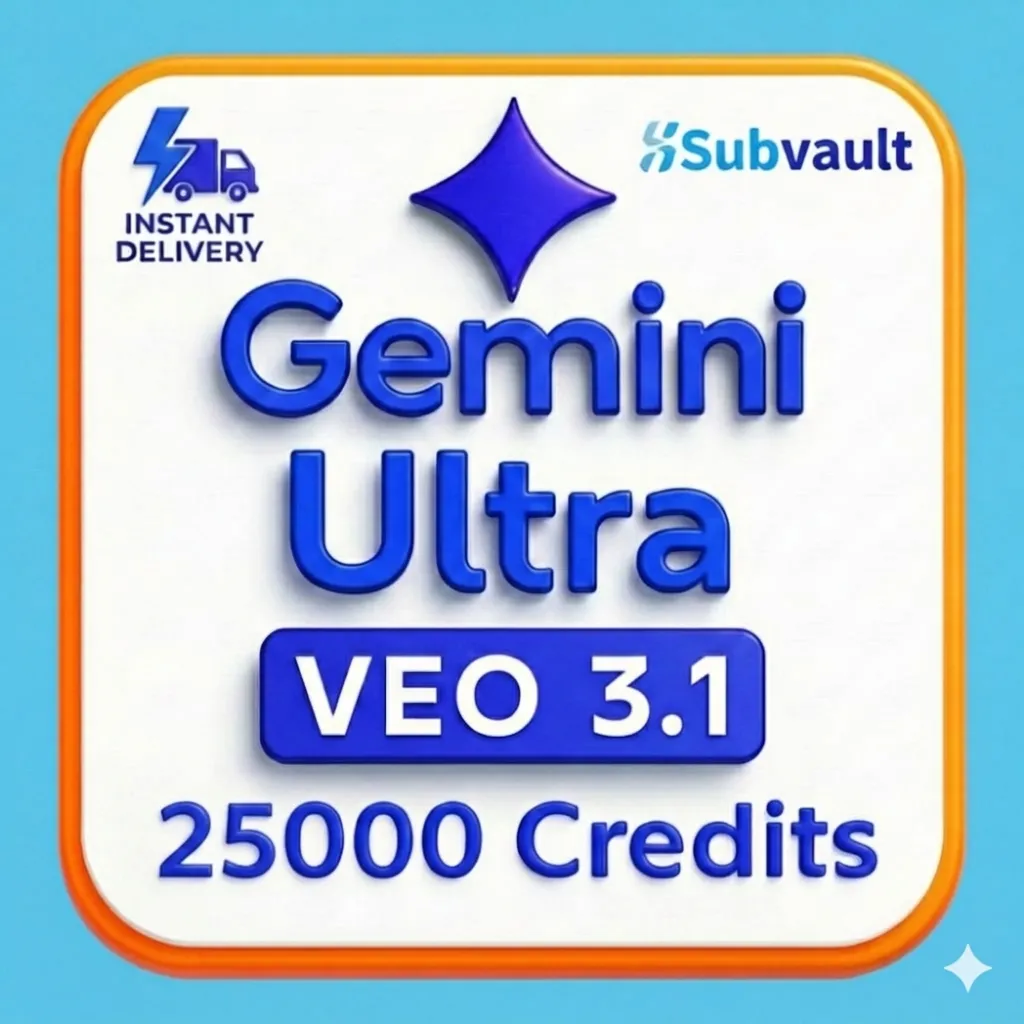 Google Gemini AI Ultra Veo 3.1 | 25K кредитов FLOW | Приватный аккаунт | Автовыдача