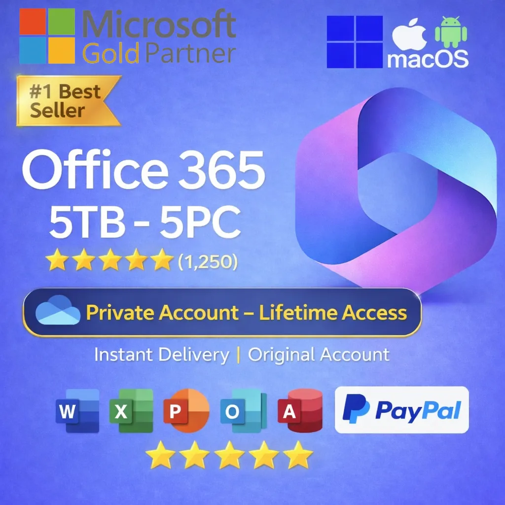 Office 365 Pro Plus 5TB | 5ПК Навсегда | Личный аккаунт Быстрая доставка