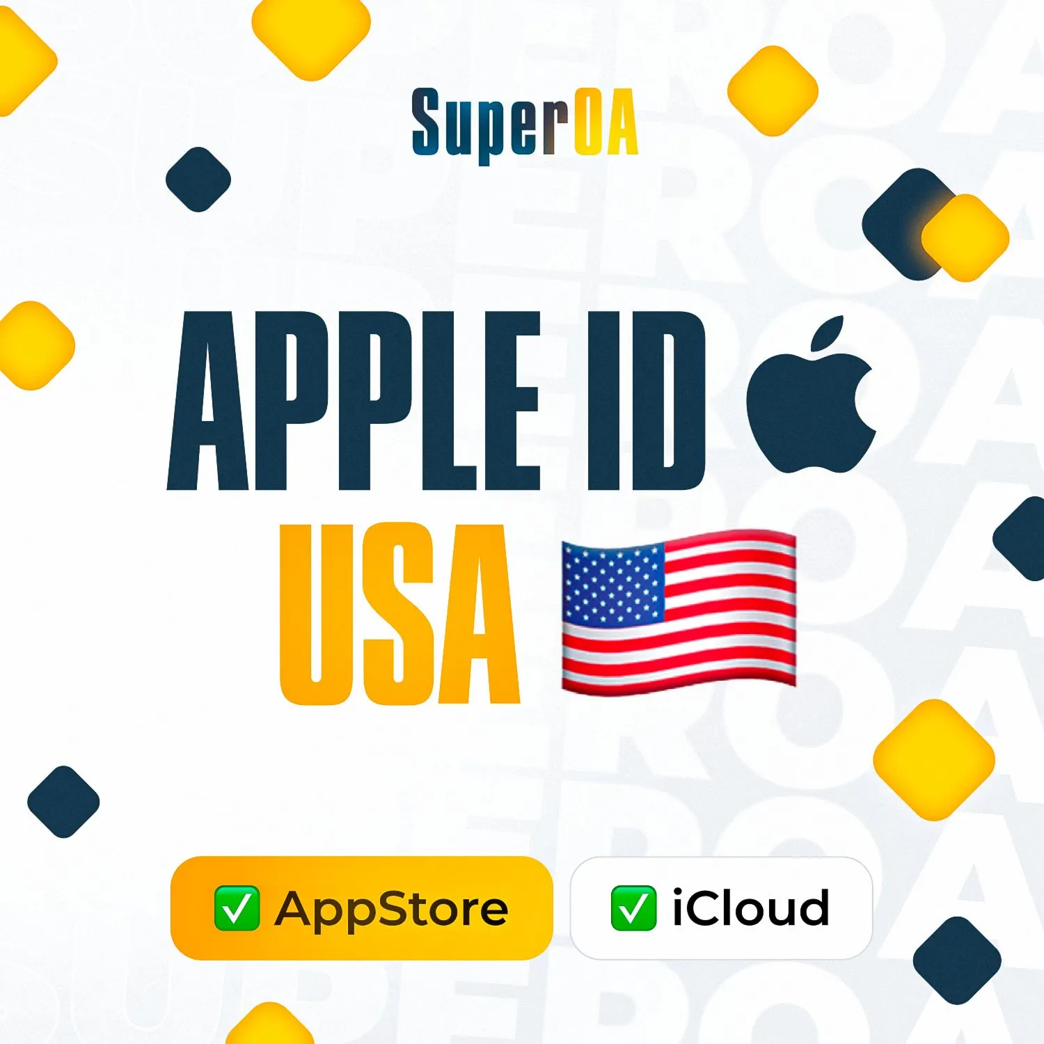 🍎APPLE ID USA (AMERICA) | ЛИЧНЫЙ АККАУНТ БЕЗ 2FA ✔