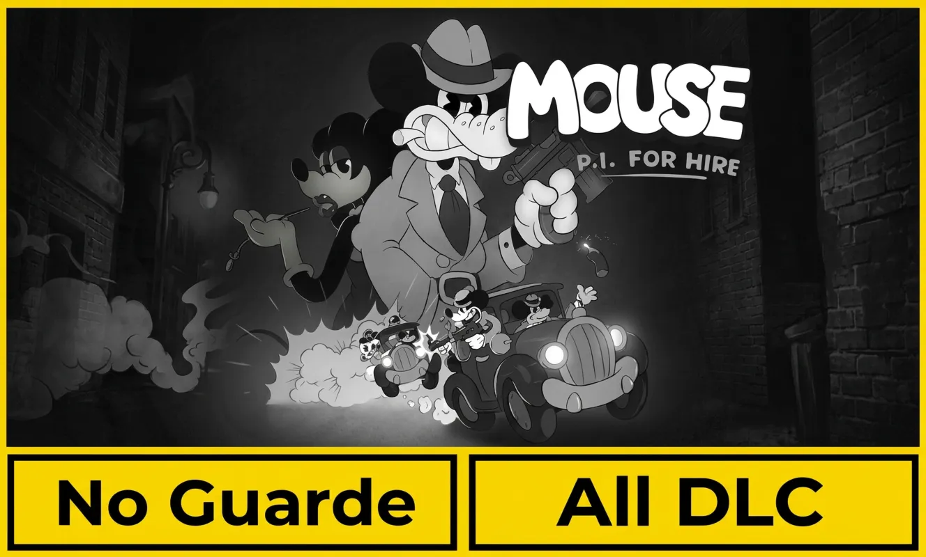 MOUSE: P.I. For Hire • STEAM • БЕЗ GUARD • ВСЕ ДОПОЛНЕНИЯ
