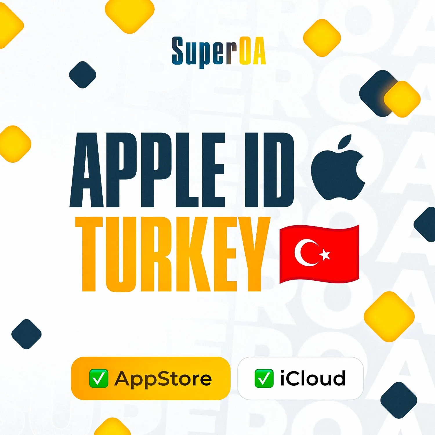 APPLE ID TR (TURKEY) | Турция АККАУНТ БЕЗ 2FA (Турецкий Apple Account)