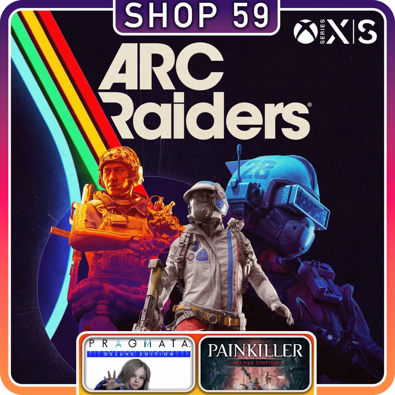ARC Raiders XBOX + 2 ТОП ИГРЫ (аренда)