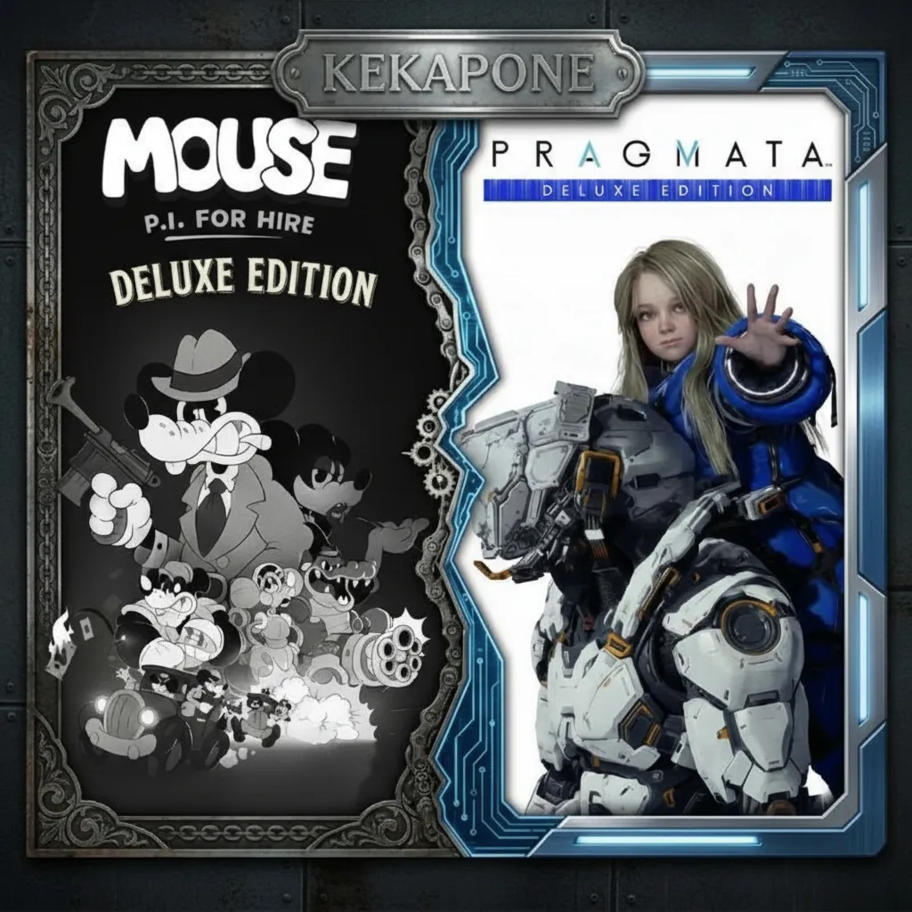 Mouse  P.I. For Hire Deluxe + PRAGMATA Deluxe Edition Оффлайн активация Cтим.