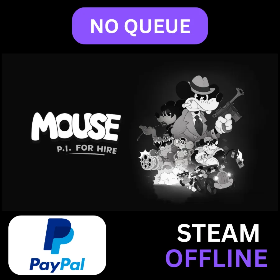 MOUSE: P.I. For Hire Deluxe Edition | STEAM | PAYPAL