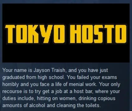 Tokyo Hosto STEAM KEY REGION FREE GLOBAL