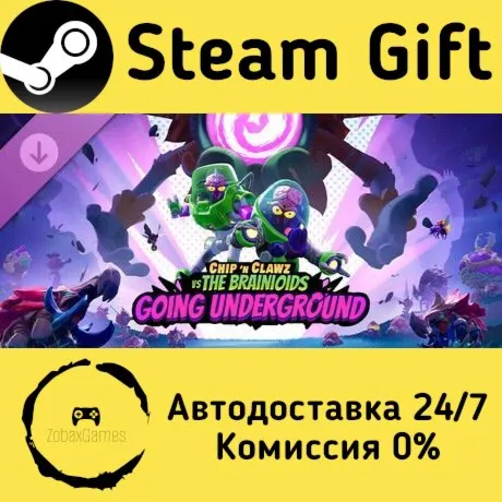  Chip ‘n Clawz vs. The Brainioids: Going Underground ???? Steam Gift РФ/КЗ/др. 