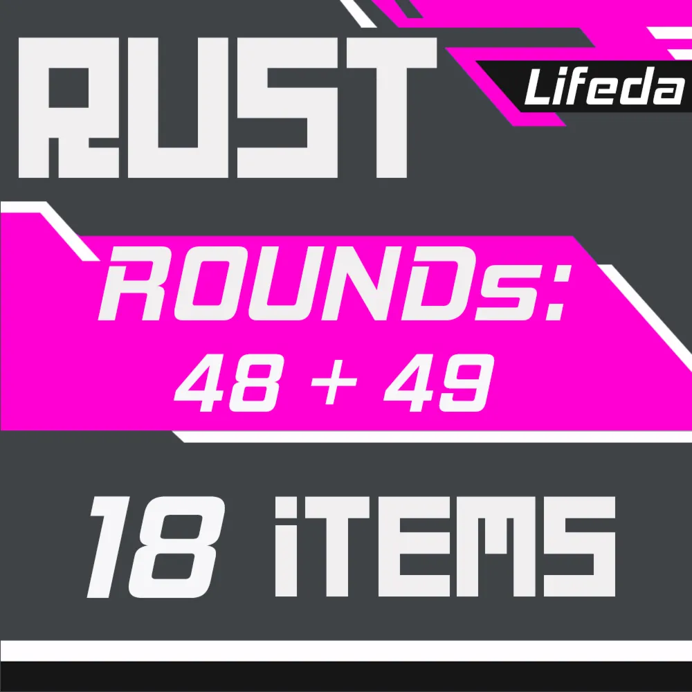 РАСТ СКИНЫ【ТВИЧ ДРОПЫ / ДРОПСЫ】Раунды 48+49 | 18 ПРЕДМЕТОВ + ПОДАРОК