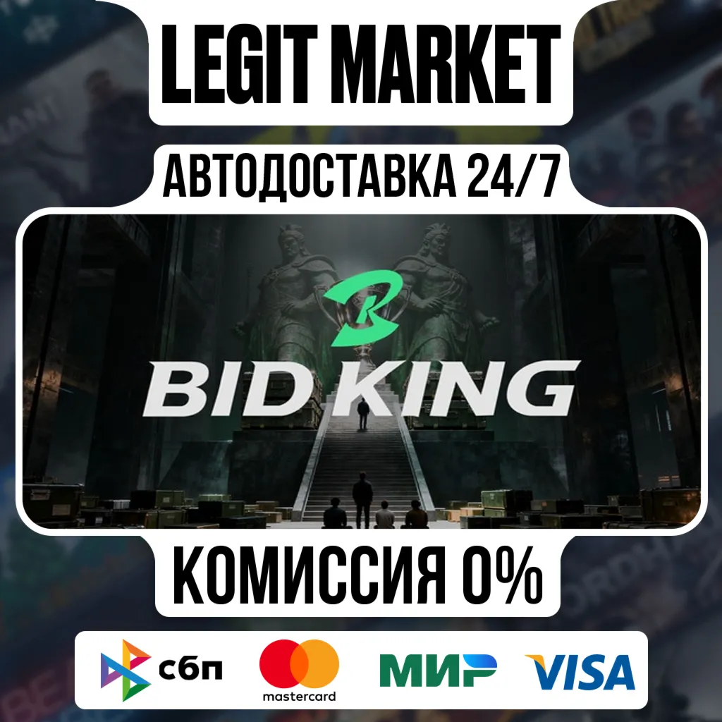 BidKing / Steam АВТО / РУ + МИР