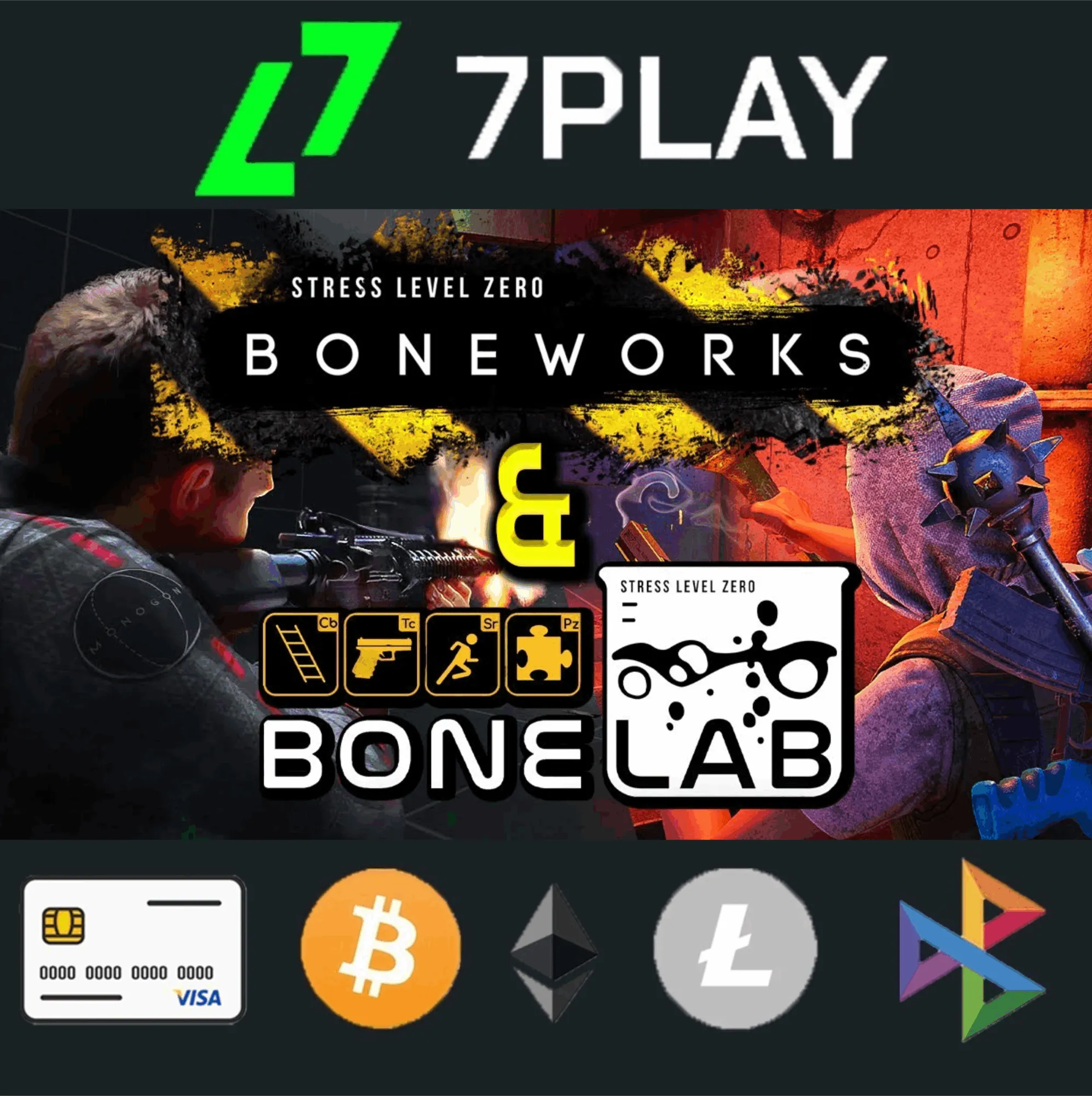 2в1 | BONEWORKS & BONELAB | Оффлайн Steam [24/7]