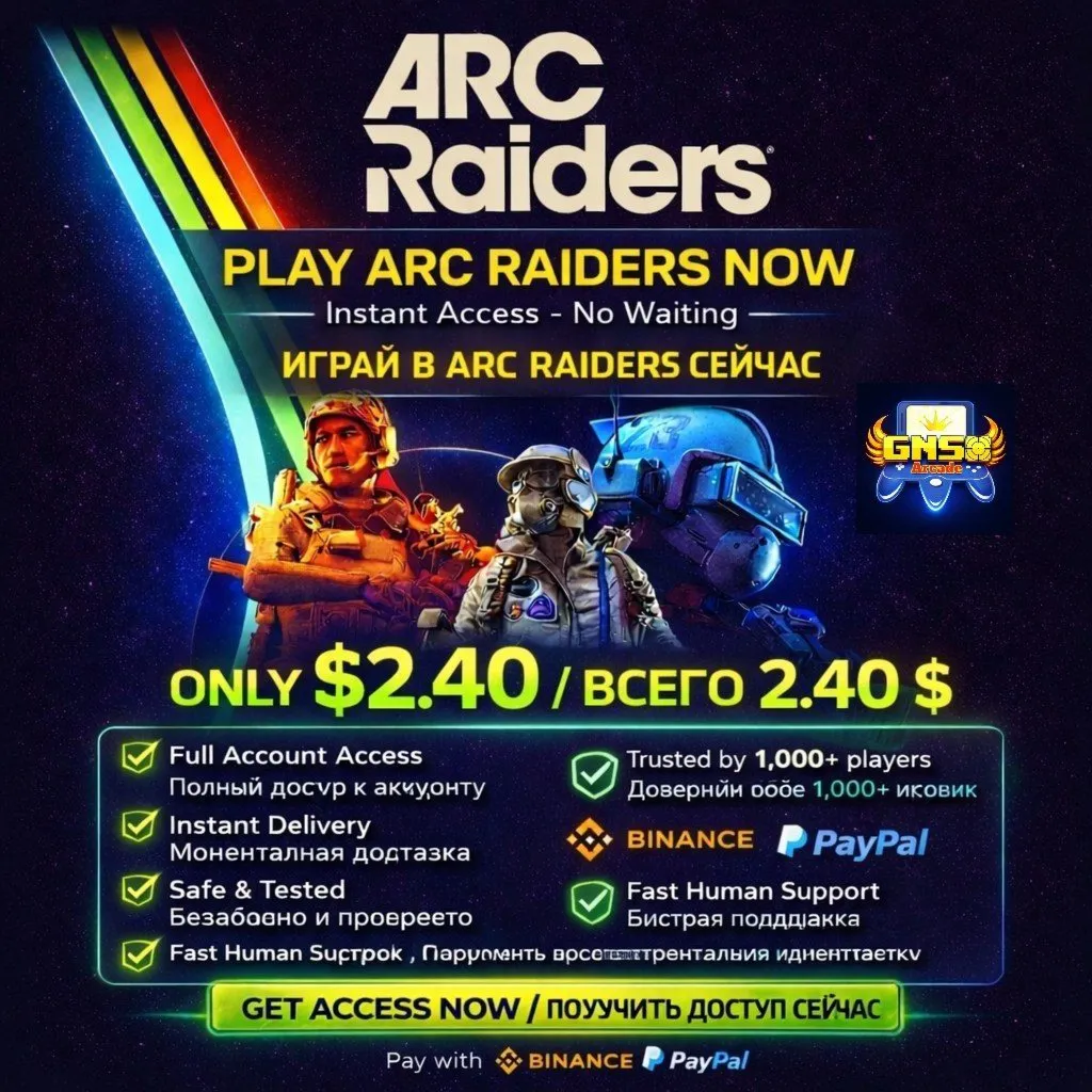 ARC Raiders + ONLINE | GLOBAL | AUTOACTIVATION | 24/7 SUPPORT