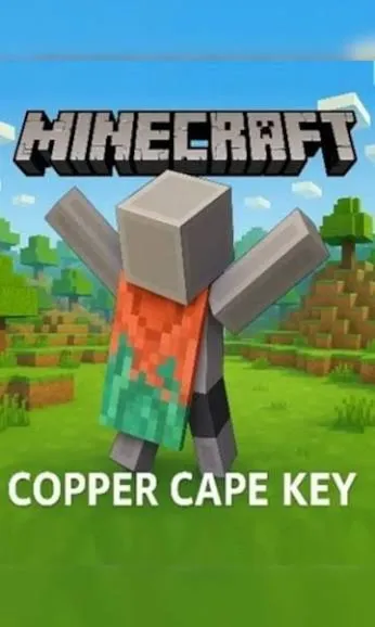 Minecraft Copper Cape key