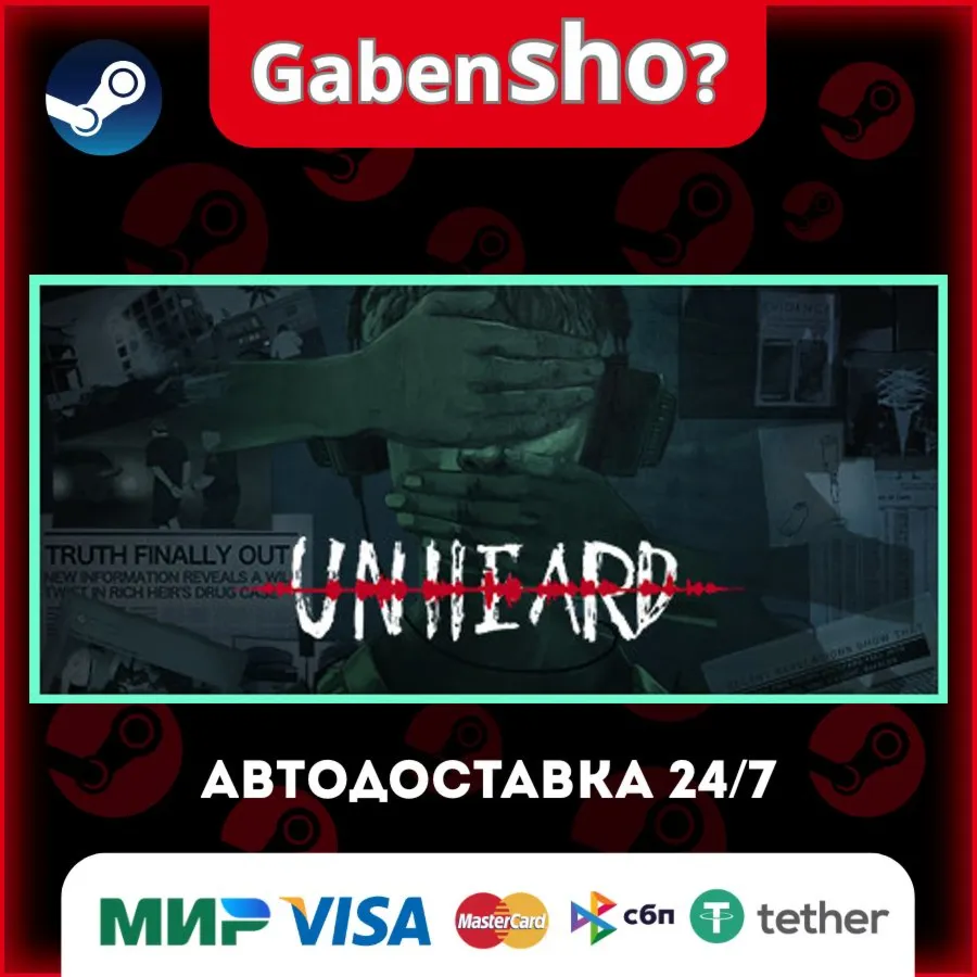 Unheard - Voices of Crime СТИМ Steam Gift