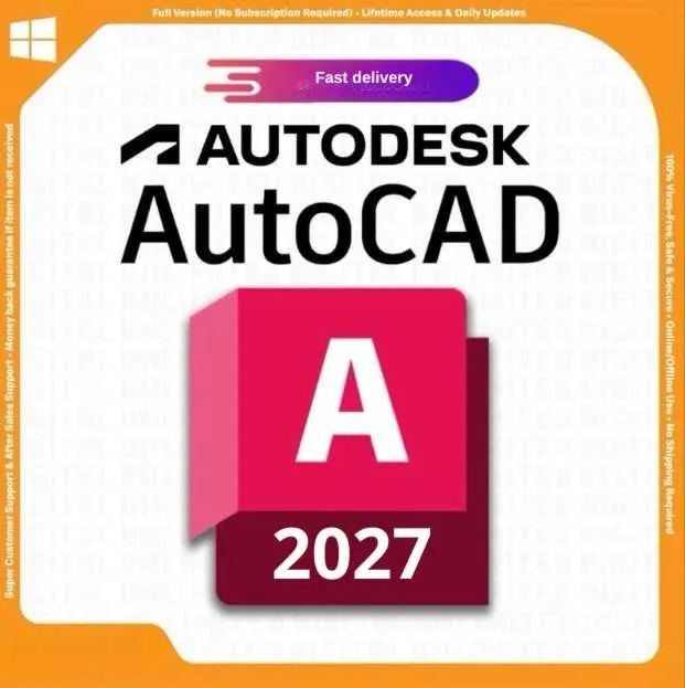 Autodesk AutoCAD на 1 год | 2027 / 2026 / 2025 / 2024 | Быстрая доставка