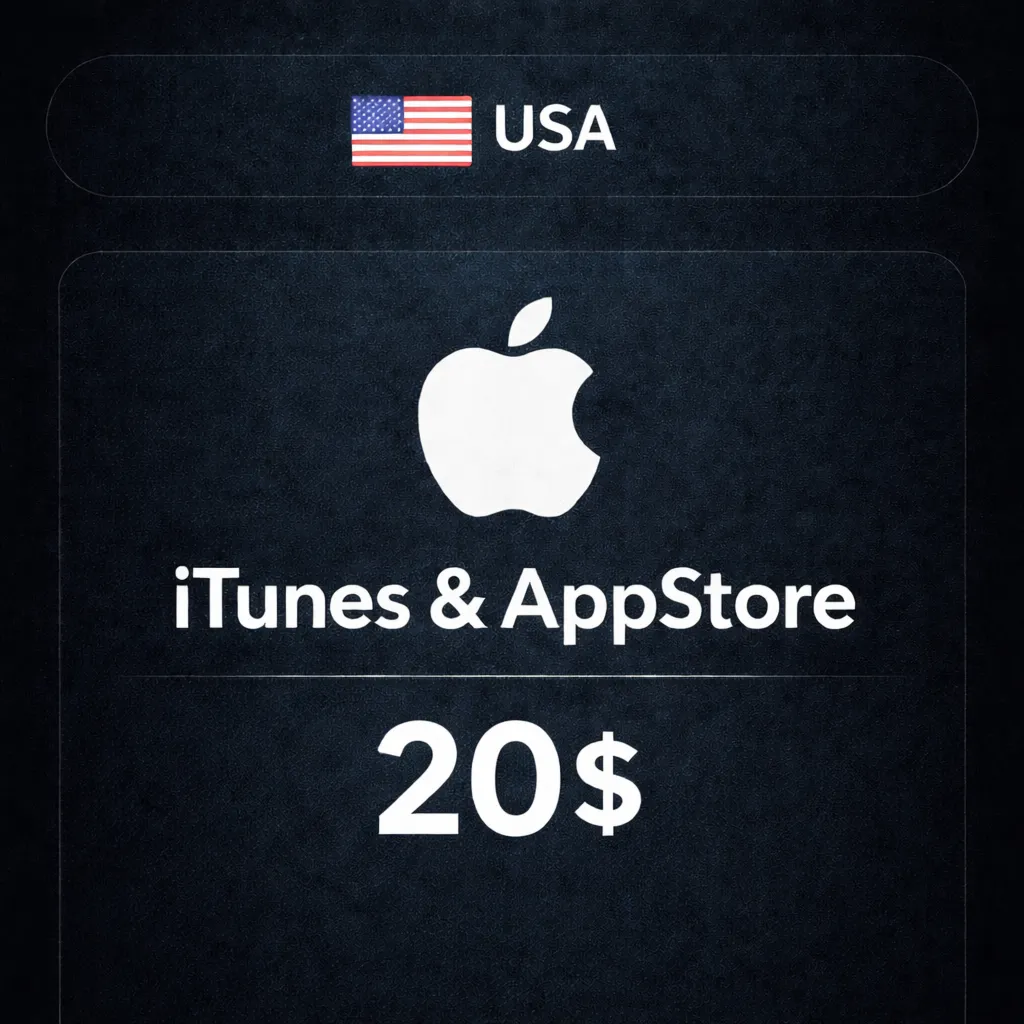 🍎 Подарочная карта Apple iTunes (USA) 20$