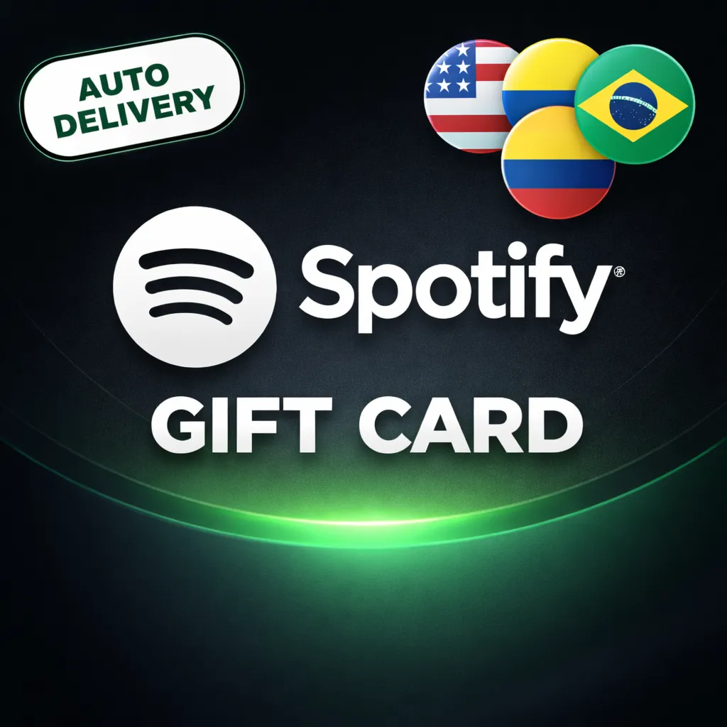 Spotify Premium Бразилия/Колумбия/США | 1/3/6/12 месяцев | АВТО