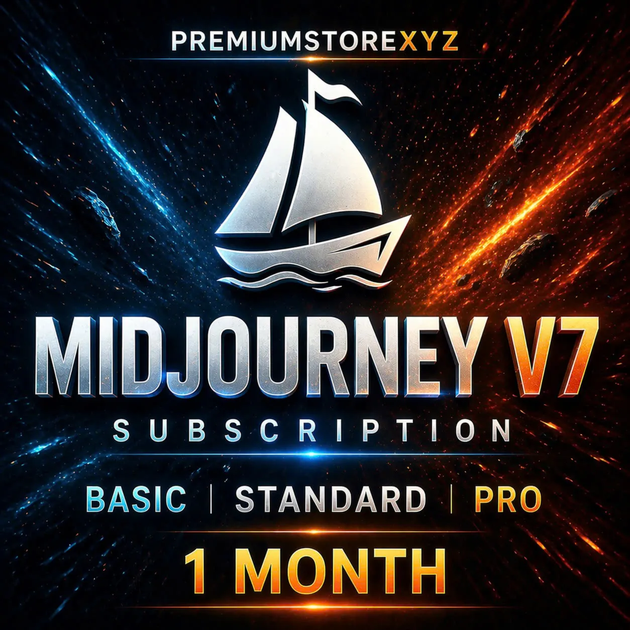 👑 MIDJOURNEY V7 | ПОДПИСКА BASIC/STANDARD/PRO | БЫСТРО