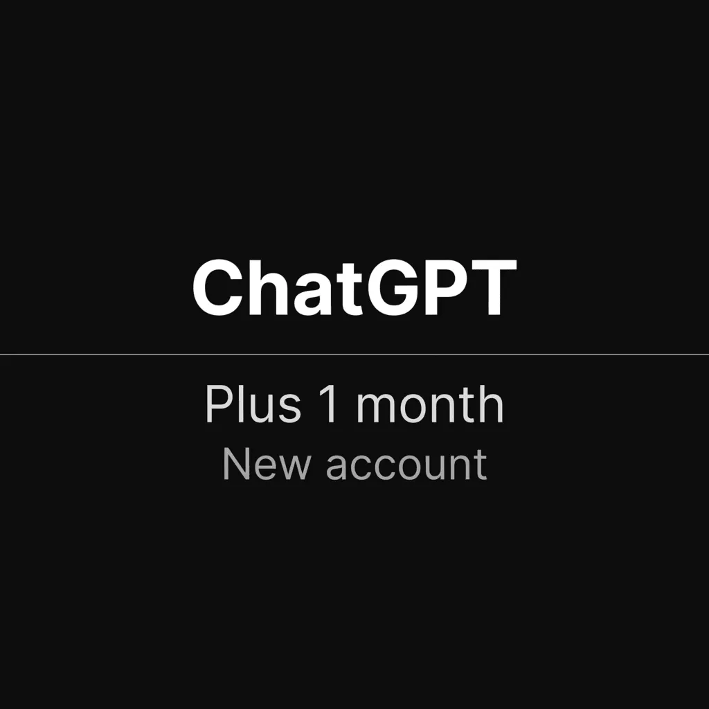ChatGPT Plus | Официальная подписка | GPT-5.4 + Codex | Персональный аккаунт с доступ