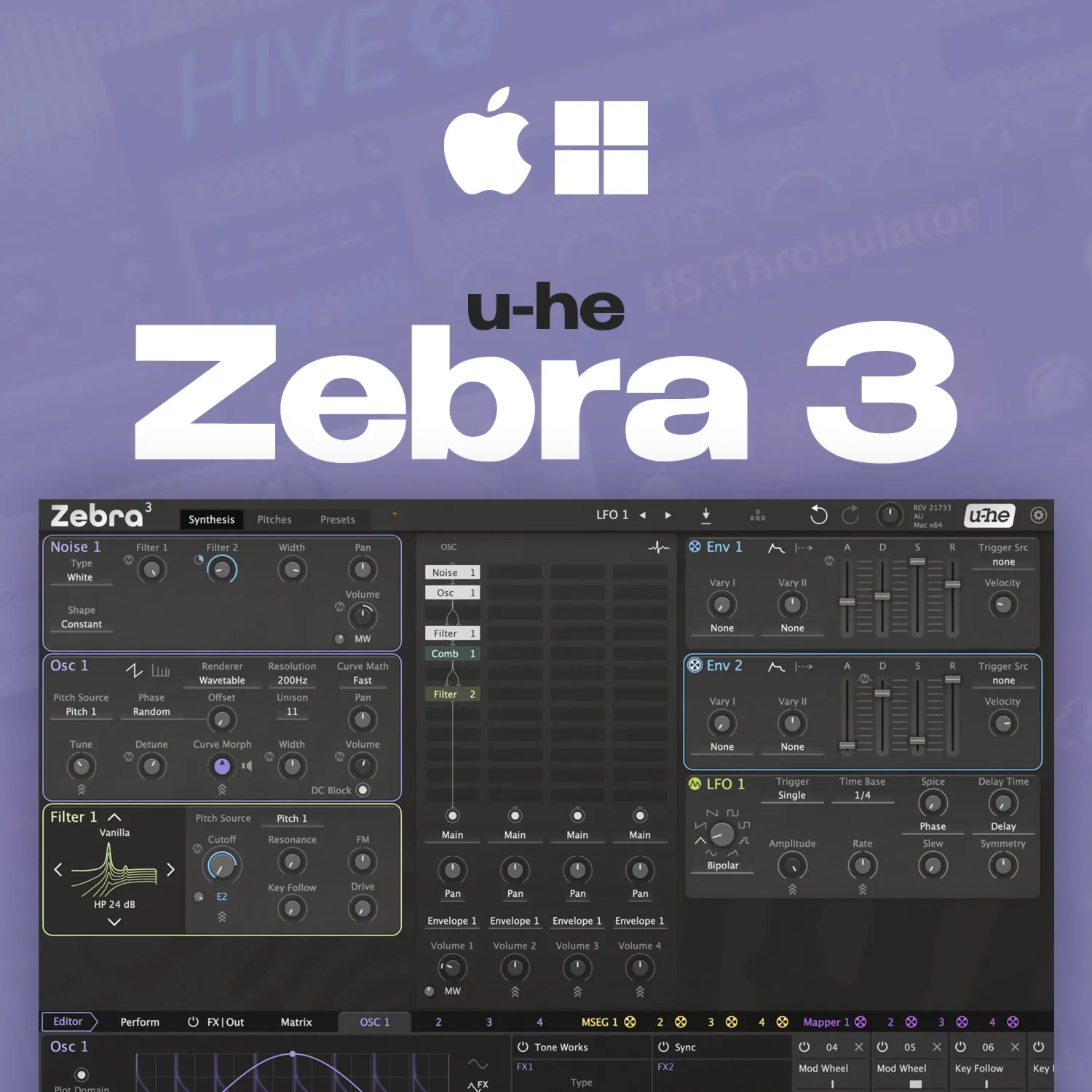 u-he Zebra 3 | АВТОДОСТАВКА 24/7