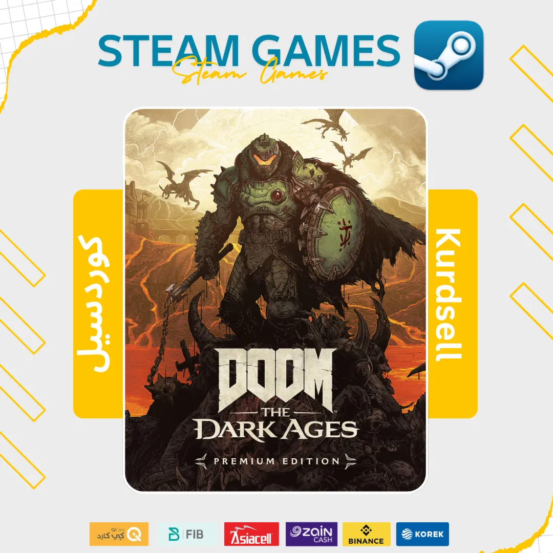 Doom: The Dark Ages PREMIUM EDITION | ALL DLC | STEAM OFFLINE | No Guard