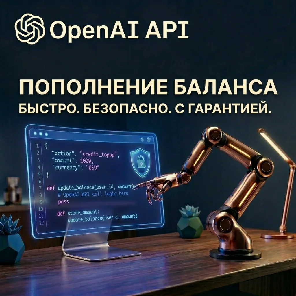 OpenAI API | ChatGPT | Пополнение баланса