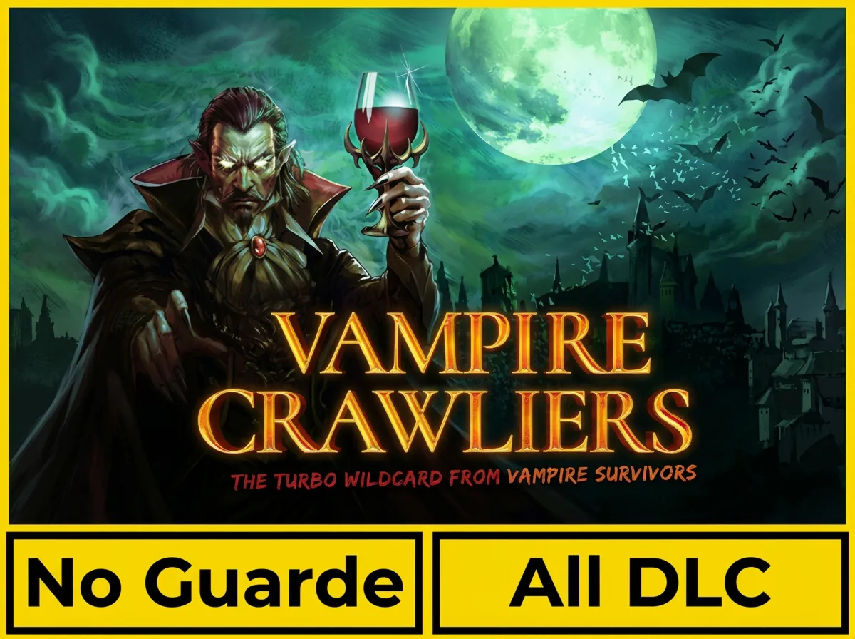 Vampire Crawlers: The Turbo Wildcard from Vampire Survivors • STEAM • БЕЗ GUARD