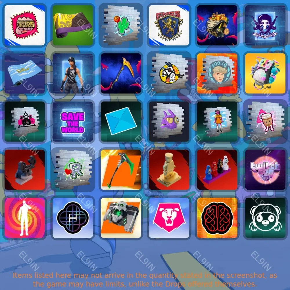 🥇Fortnite🎖️Твич Дропсы🎯30 предметов + 🎁