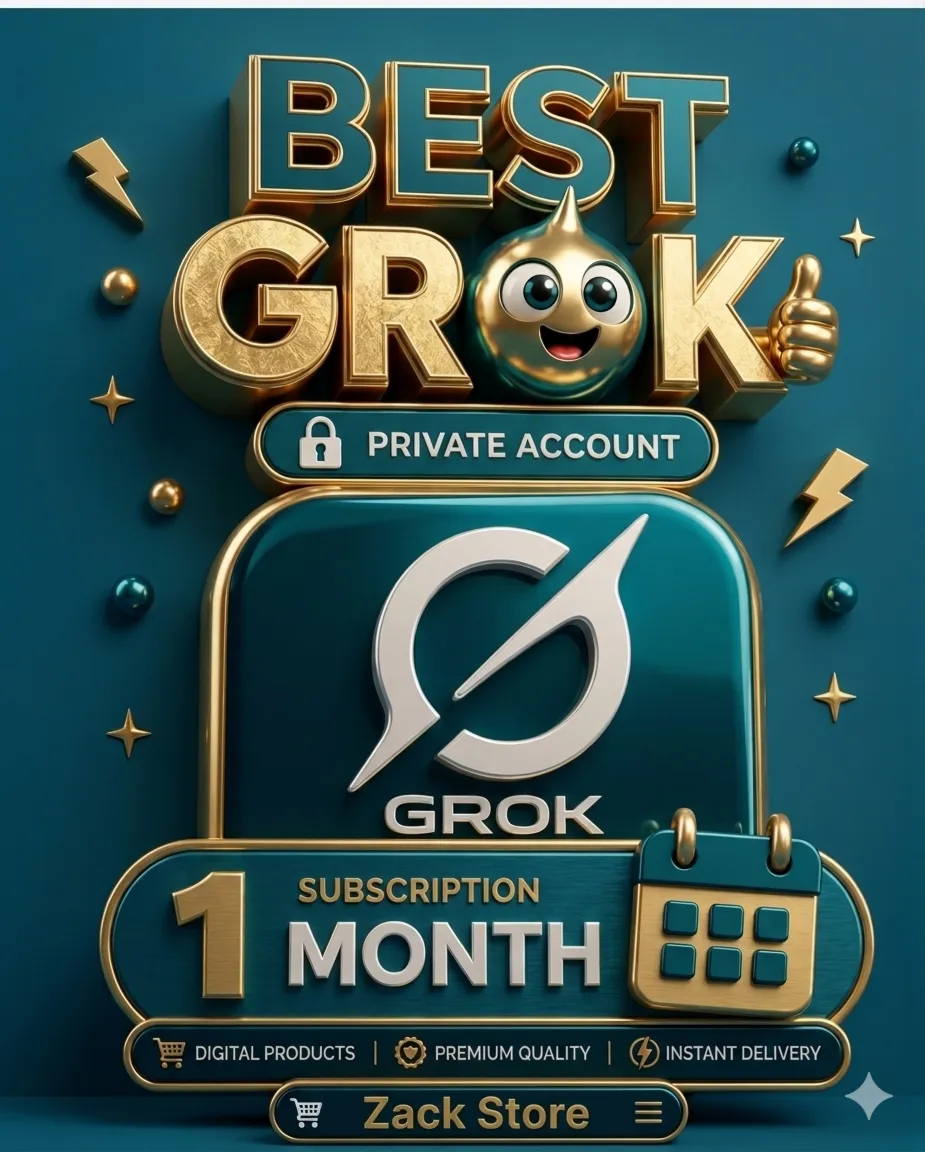 SuperGrok 1 Month Private Account