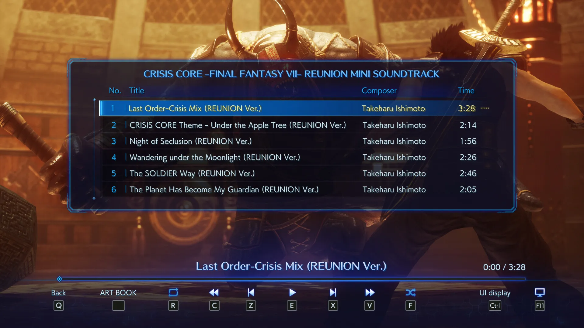 CRISIS CORE –FINAL FANTASY VII– REUNION Digital Contents (Steam Gift RU)