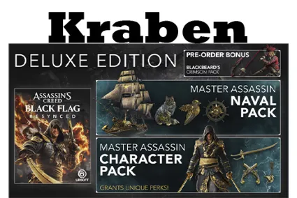 Assassin's Creed Black Flag Resynced Deluxe Edition steam Россия\МИР