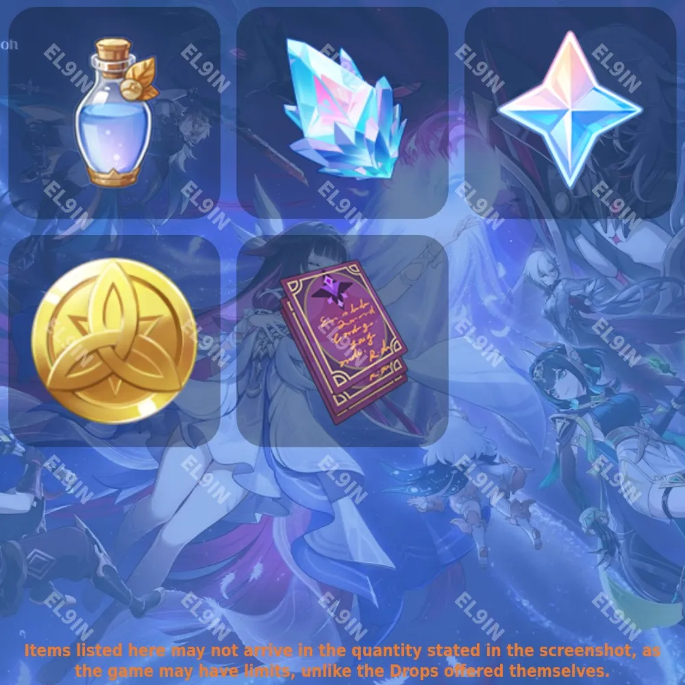 🌟Genshin Impact👑Твич Дропсы🏆5 предметов + 🎁