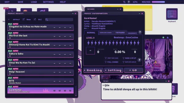 Yunyun Syndrome!? Rhythm Psychosis - Extra Song Pack feat. FrontWing✅STEAM✅RU+World