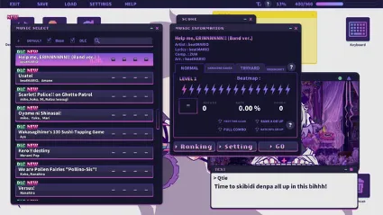 Yunyun Syndrome!? Rhythm Psychosis - Extra Song Pack feat. Touhou ✅ STEAM GIFT ✅ RU+МИР